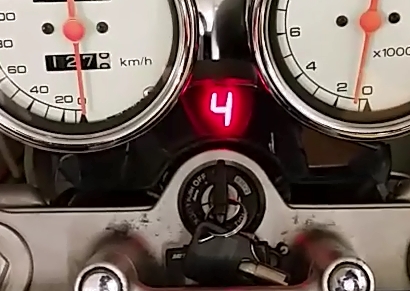 Artikelbild 1 des Artikels “Ganganzeige für Motorrad “